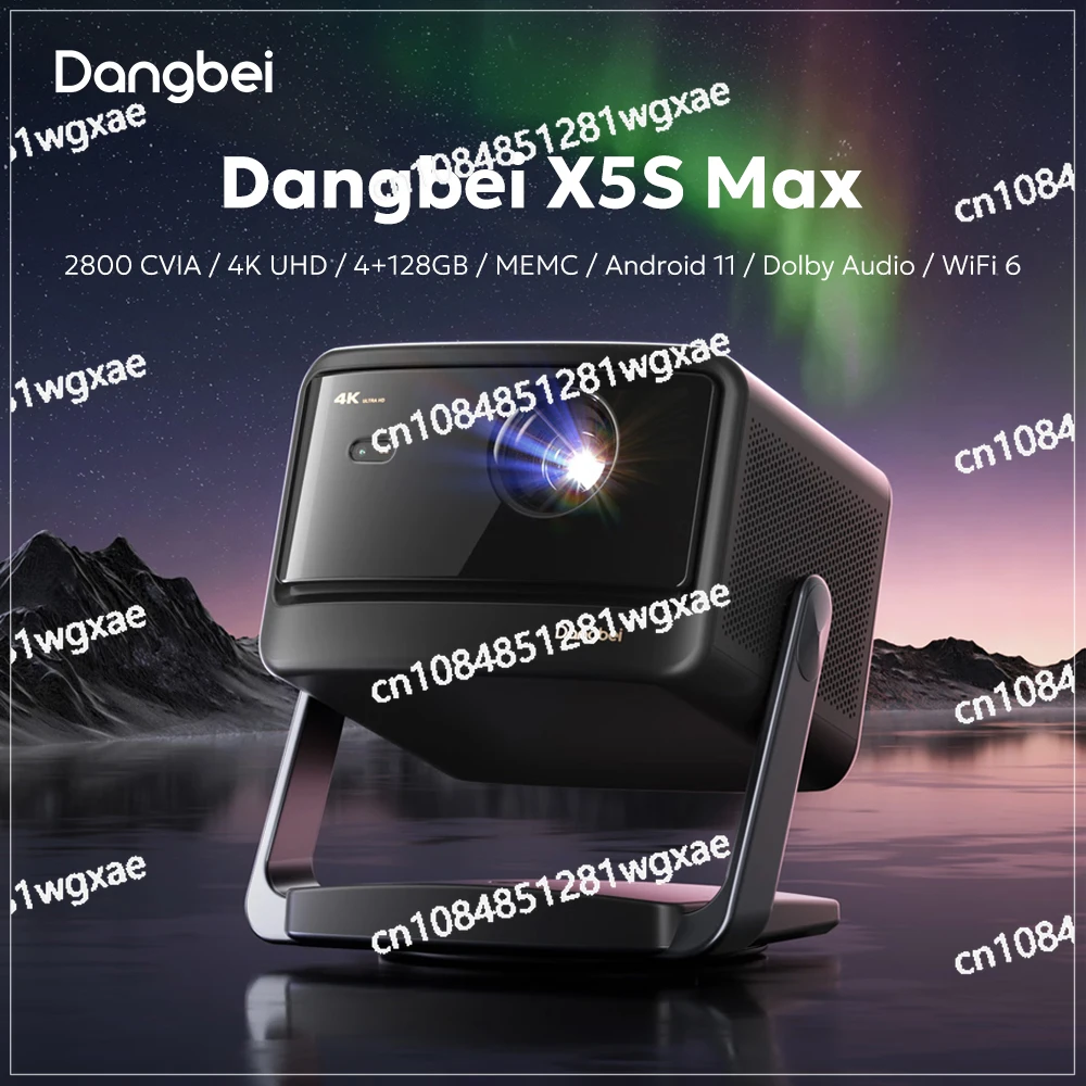 

CVIA Lumen Домашний кинотеатр 128 ГБ Smart 3D Android TV Видео с MEMC Beam Party North X5S Max 4K ALPD Тройной лазерный проектор 4K 2800