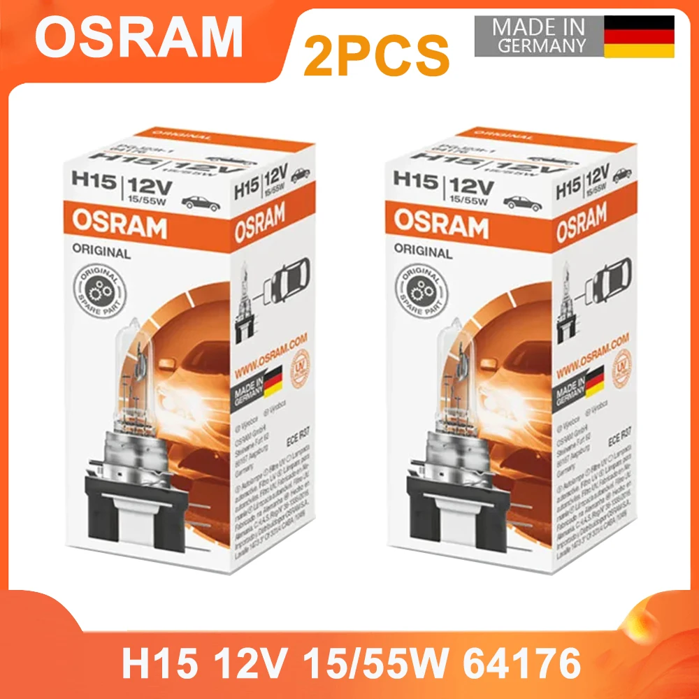 OSRAM H15 64176 PGJ23t-1 원래 라인 전구: 자동차 헤드라이트용 최고의 선택