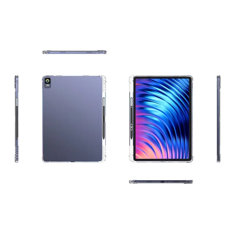 

Clear TPU Protective Case with Airbag Anti - drop Design and Pen Slot for XPPen Magic Drawing Pad, Shockproof and Stylus Cover