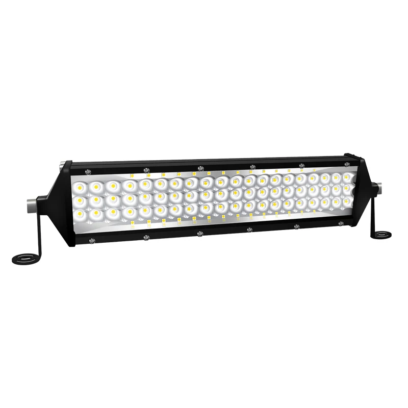 12 بوصة 134LED 402 واط 5 صفوف LED ضوء العمل بار الأضواء الفيضانات 12 فولت 24 فولت الطرق الوعرة مصباح ليد بار لشاحنة الطرق الوعرة 4X4 4WD سيارة SUV ATV