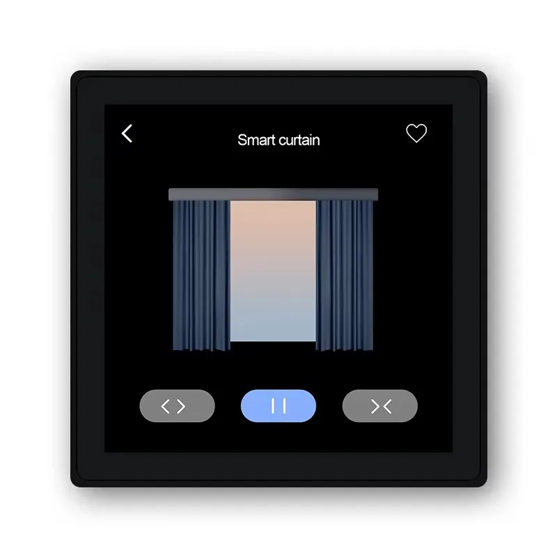 

2025 Zigbee 4-дюймовая умная сенсорная панель-выключатель для умного дома Tuya, настенный выключатель, управление освещением, групповым управлением и шторами