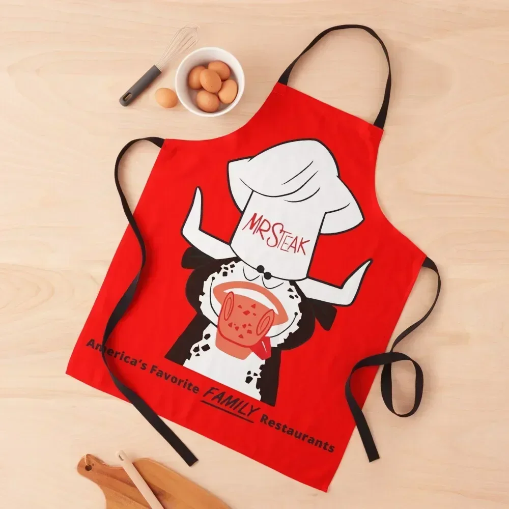 

Mr. Steak Family Restaurants Apron bib cook wear innovative kitchen and home items kitchen clothes Apron