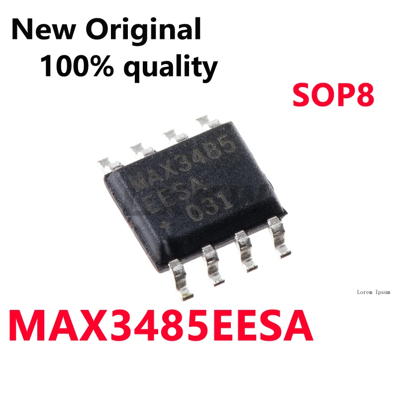 10/PCS New MAX3485EESA MAX3485 EESA SOP8 Transceiver chip In Stock