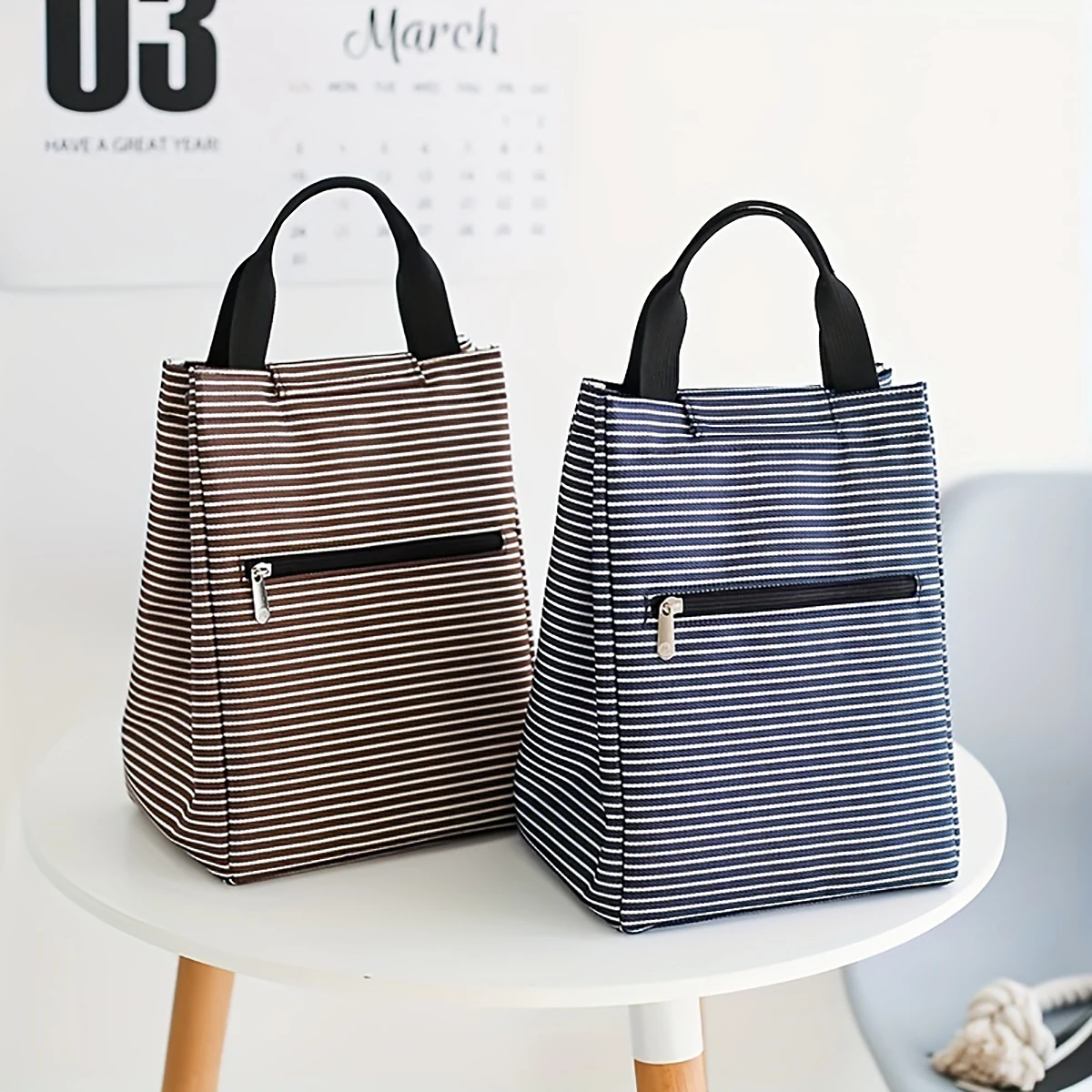 

Универсальная сумка для обеда, изолированная сумка-ланчбокс, большая вместительная водонепроницаемая сумка для обеда, многоразовая сумка для обеда для взрослых