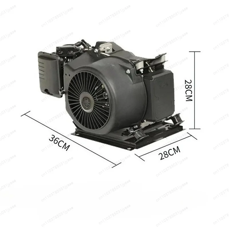 4KW 5KW 6KW Electric Vehicle Range Extender Low Noise Generator For Four Wheeler Portable Generator DC 48V 60V 72V