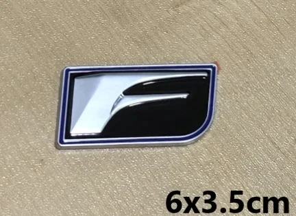 Universal Emblem Badge Sticker For Lexus GS GX IS LS LX NX RX UX CT LC RC F SPORT CT200H GX460 IS250 ES 220D IS200 Fsport Decal view 3