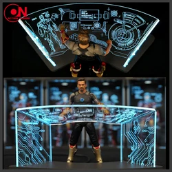 TOYS-BOX TB055 1/12 Scale Tony Test Desk Scene Accessories Lighting Workbench Fit 6‘’ Soldier Action Figure Dolls