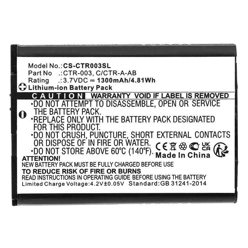 Battery For 2DS Xl,…