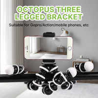 Octopus Tripod For Smartphone Dslr and Camera Mini Flexible Foldable Desktop Tripod For Gopro Action camera accessories