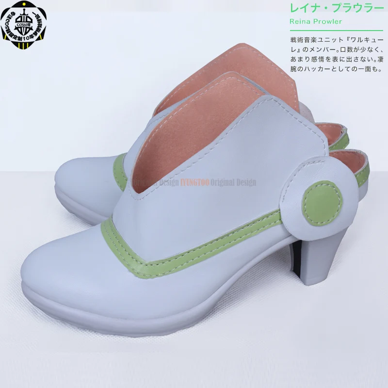 The Super Dimension Fortress Macross  Reina Prowler Anime Characters Shoe Cosplay Shoes Boots Party Costume Prop