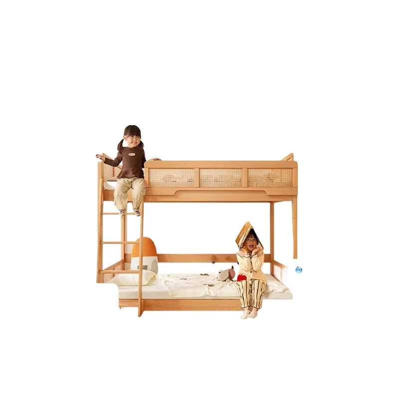 

Solid wood small apartment children's bed