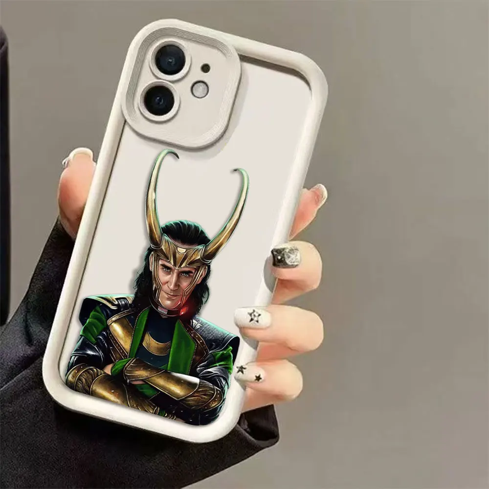 Funda de teléfono Los Vengadores Marvel Loki para Infinix SMART SPARK 5 6 8 9 10 20C 30C CAMON 20 30 40 POP 8 POVA 6 7 ITEL P55 A70