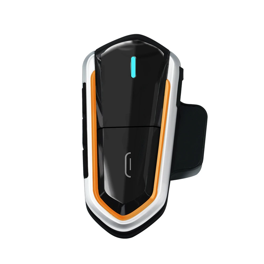 

Отличная водонепроницаемая Bluetooth-гарнитура 5.0 с шумоподавлением, креплением на шлем, для мотокросса на открытом воздухе