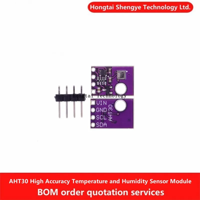 Модуль-датчика-температуры-и-влажности-aht30-цифровой-сигнал-i2c-высокая-точность-широкий-диапазон-температур-и-влажности-напряжение