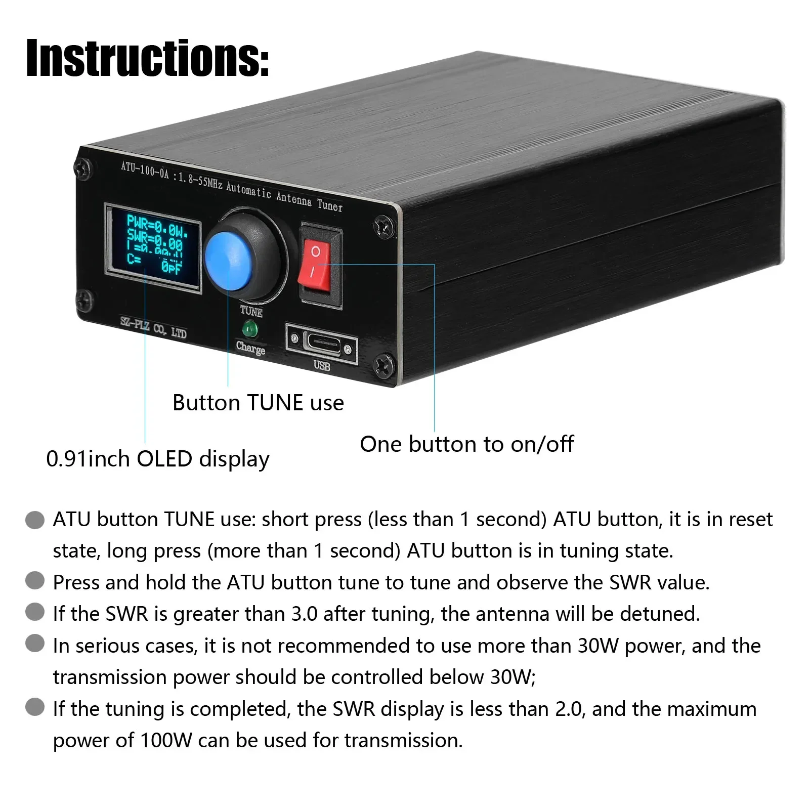 -1.8-55Mhz Mini Aut…