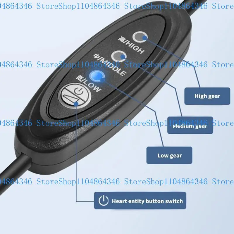 5ASD USB Speed ​​Controller สวิตช์อิเล็กทรอนิกส์ตัวควบคุมอิเล็กทรอนิกส์ 3