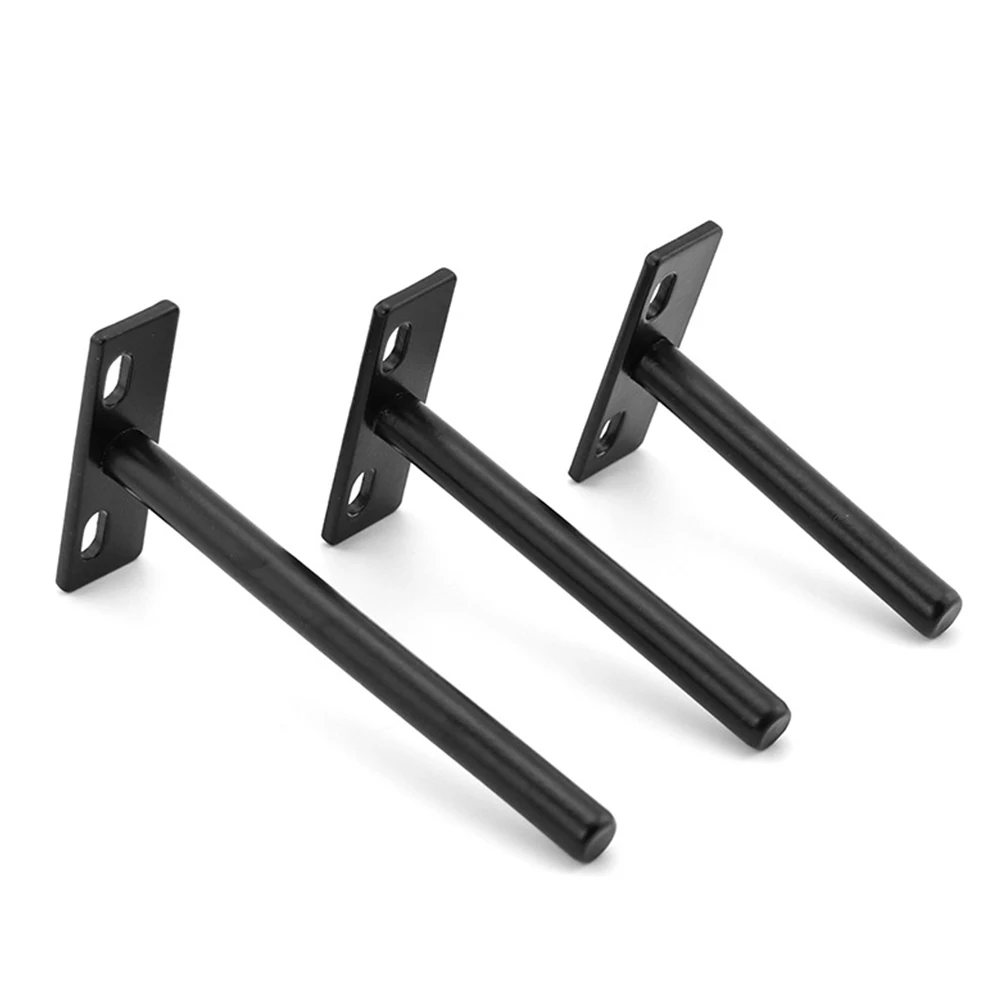 

Heavy Duty Hidden Shelf Brackets Floating Wall Mount Bracket Supports Blind Board Rack Strong Durable Office
