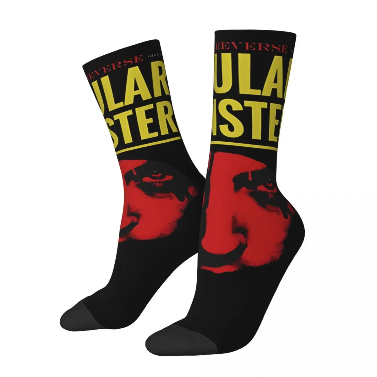 Popular Monster Men's Socks Vintage Harajuku Falling In Reverse Street Style Novelty Casual Crew Sock