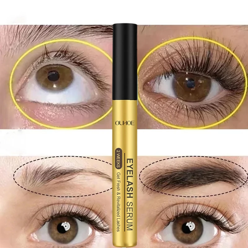 Siero per la crescita rapida delle ciglia 7 giorni Potenziatore naturale delle ciglia Più lungo Più pieno Più spesso Curling Lash Trattamento Prodotti per la cura degli occhi Trucco