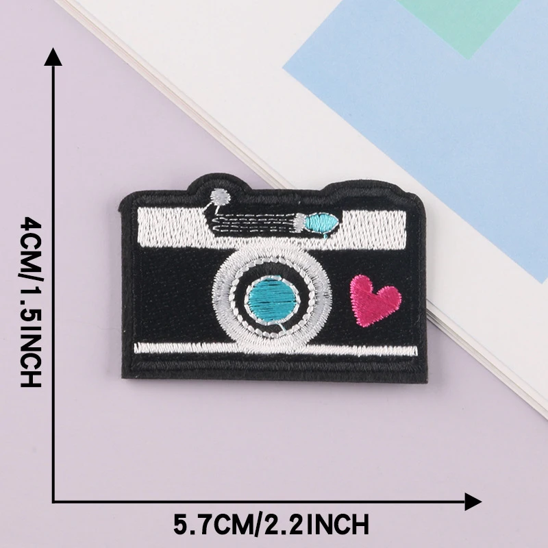 50 stücke viel Eisen Patches für Kleidung zufällige Kinder niedlich auf Anime Mädchen Jungen kleine Stickerei DIY Bulk Mix Pack Sets Parche Baby nähen – Detail 8