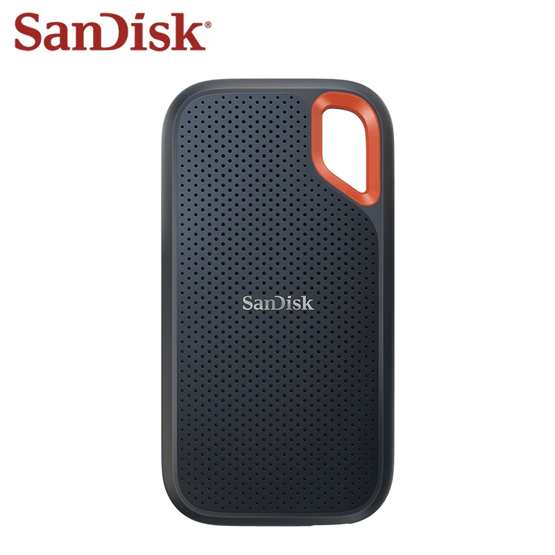 Sandisk 외장 디스크 하드 드라이브, 노트북 데스크탑용 휴대용 SSD, E61 SSD, 500GB, 1TB, 2TB, 4TB, 고속 1050 MB/S