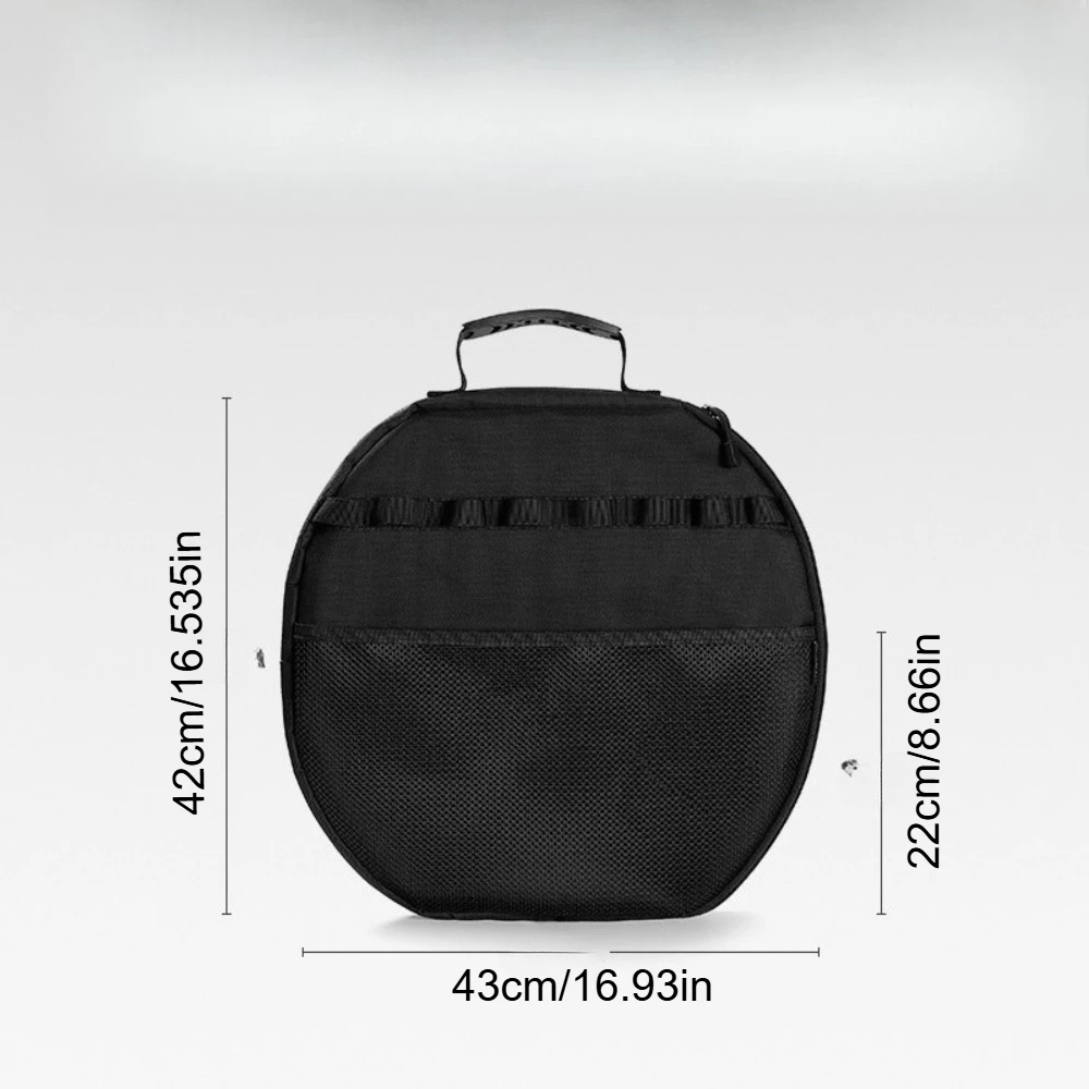 Grill Pan Storage Bag, Portable Pouch for Frying Pan and Griddle, Scratch Protection for Outdoor Cooking Camping BBQ Picnic view 4