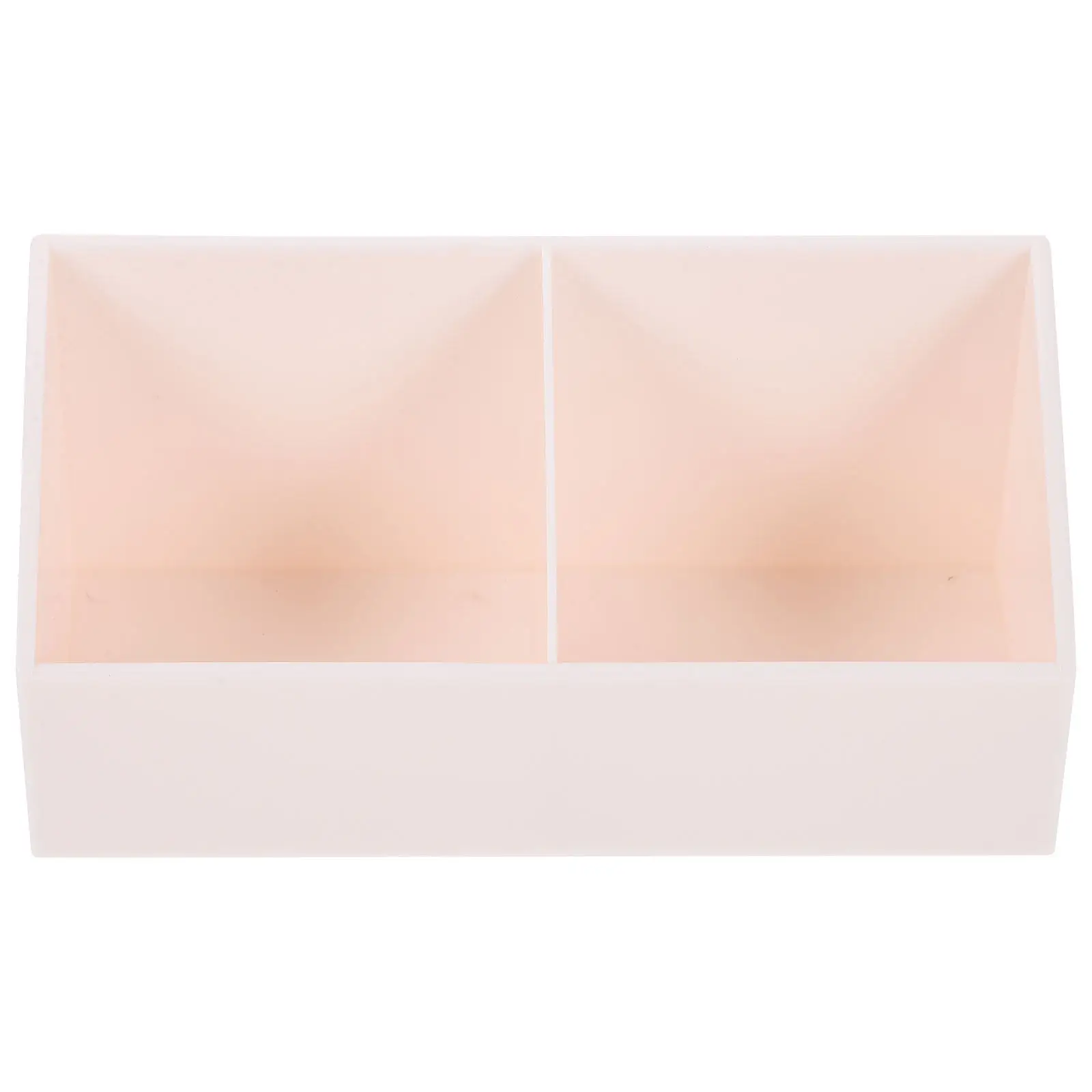 Tea Box Plastic Simple Elegant Storage Holder for Tea Bags Sugar Packets Coffee Bags Desktop Organizer for Home Hotel Restaurant