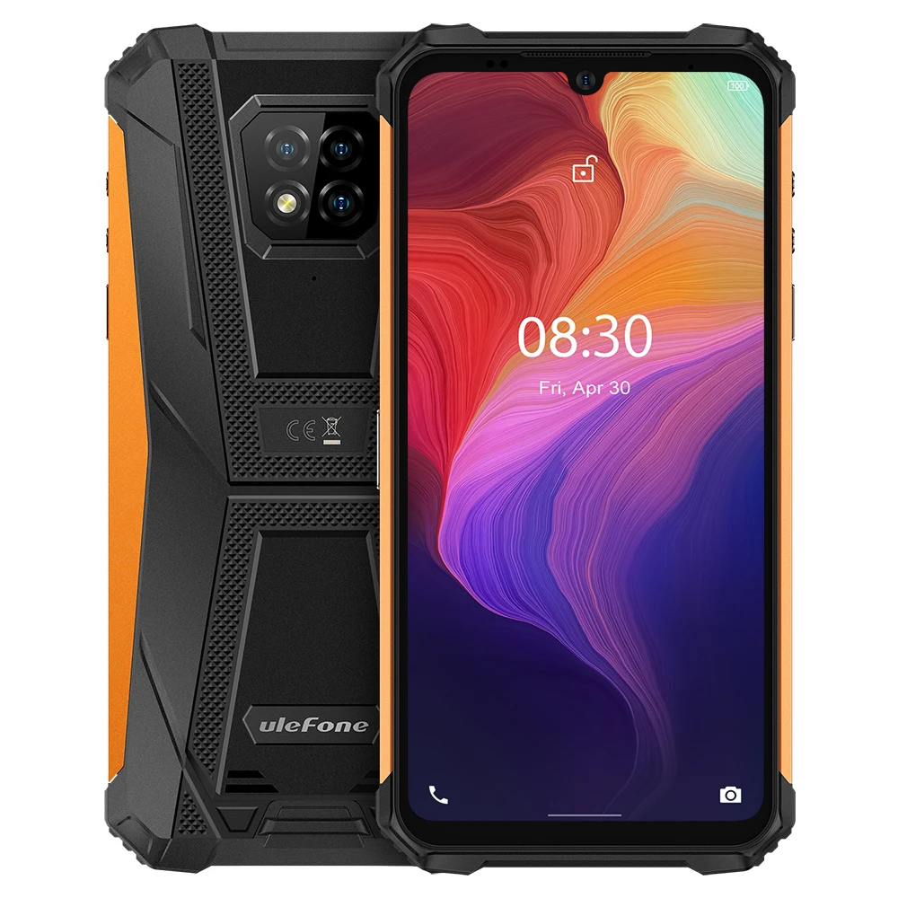 ulefone Armor 8 Pro-8gb Best Mobile Phones Grade Rugged Phone Oem Ip68 Explosion Proof Celular Intrinsically safe cell