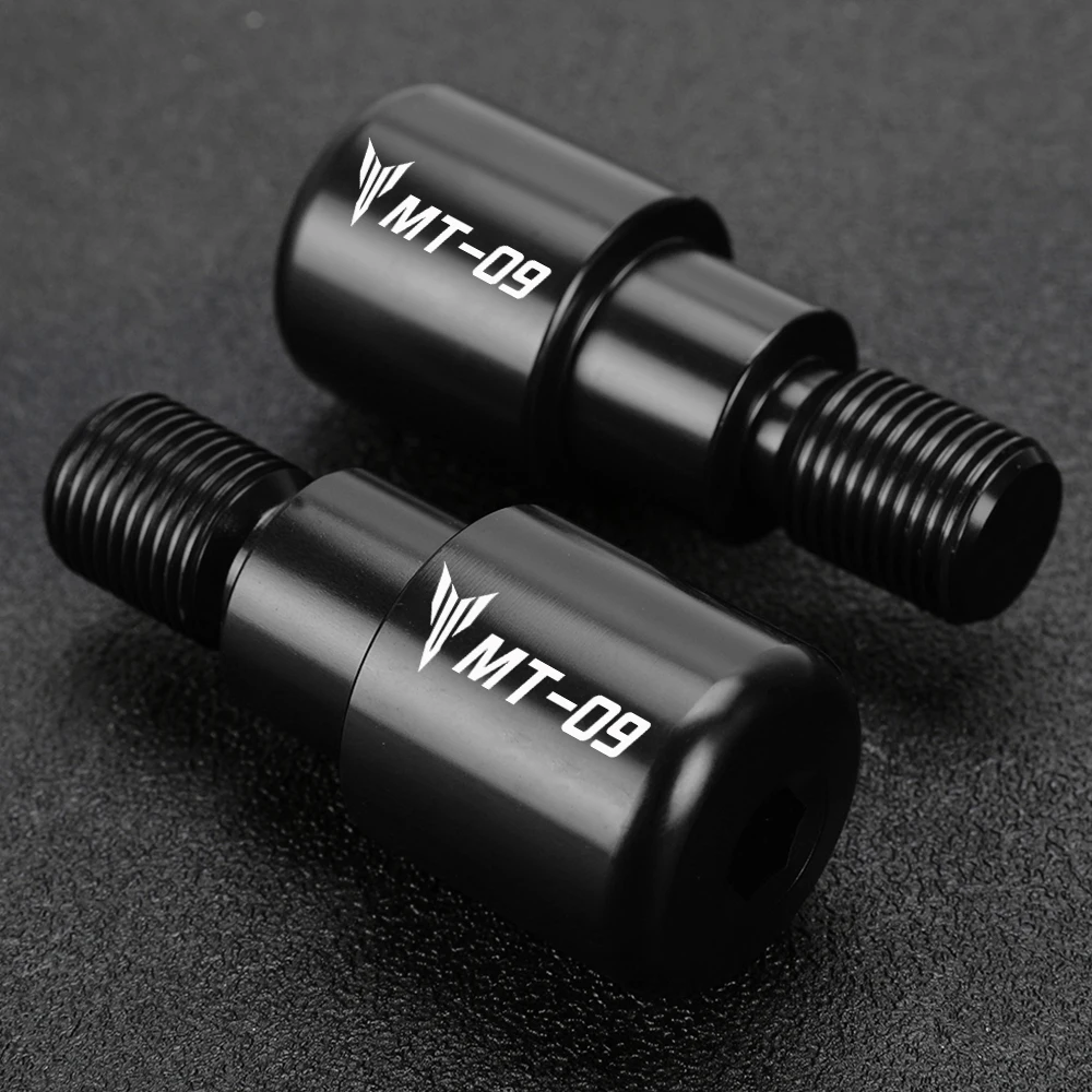 For YAMAHA MT-09 MT09 MT 09 TRACER GT 2014-2019 2020 2021 2022 2023 2024 Motorcycle Bar End Caps CNC Handlebar Grips Handle End