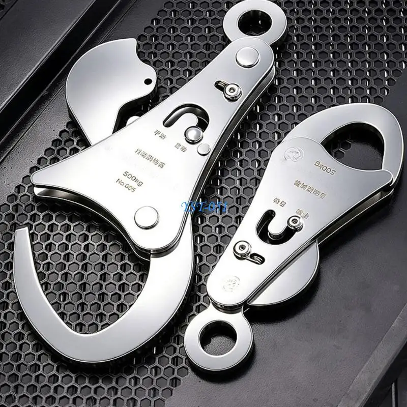 E15A Automatic Hook Releaser for Suspended Load Tasks, Metal Release Hook with Top Mount for Routine Daily Work Use