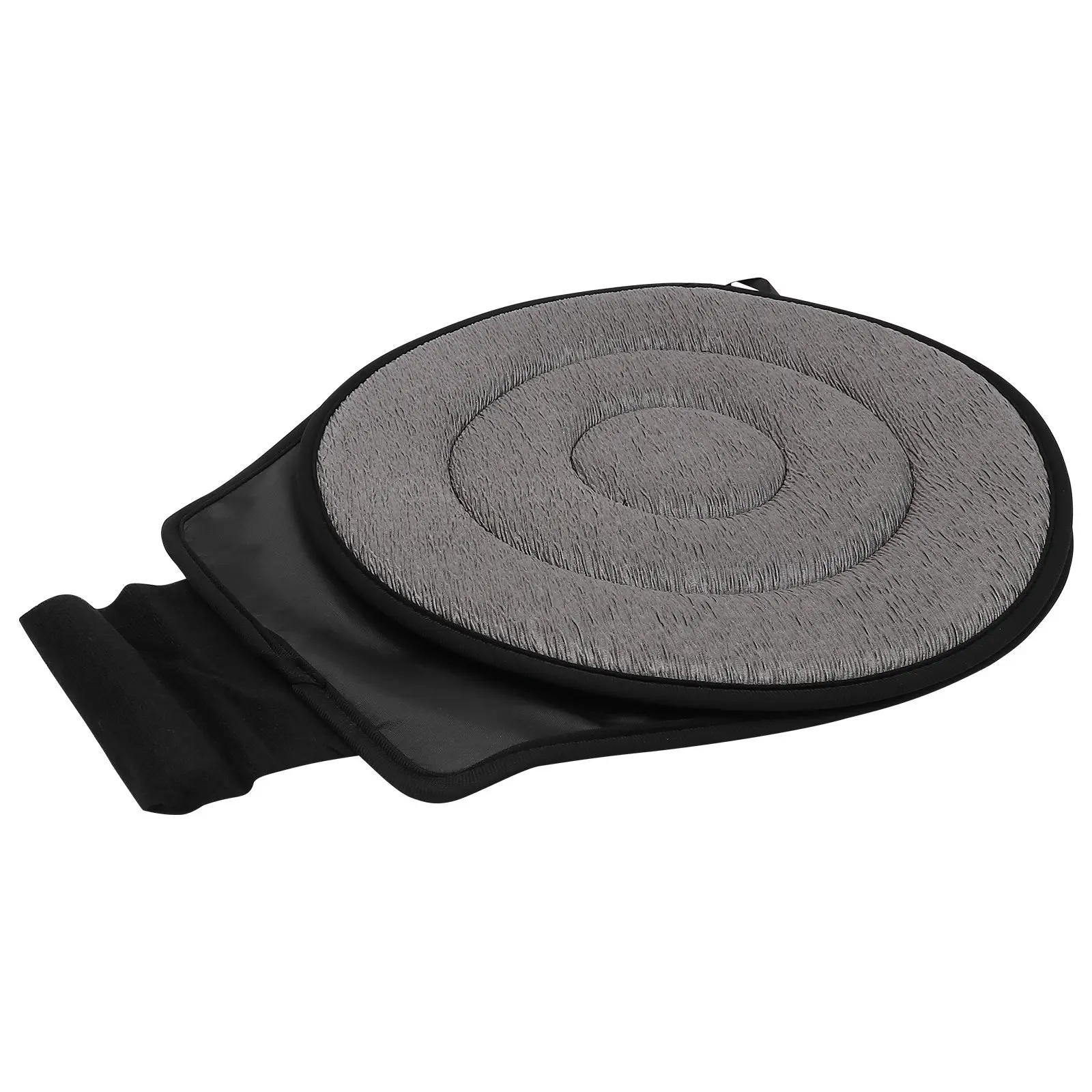 1Pcs Rotating Seat Cushion Soft Cloth Swivel Car Seat Pad Non Slip Comfortable Pressure Relief Mat for Car Chair Use