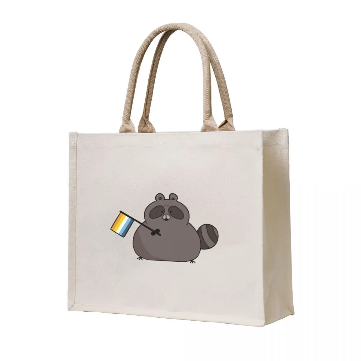 

Aroace raccoon Tote Bag tote bag university free delivery bags tote bags aesthetic shopper bag woman