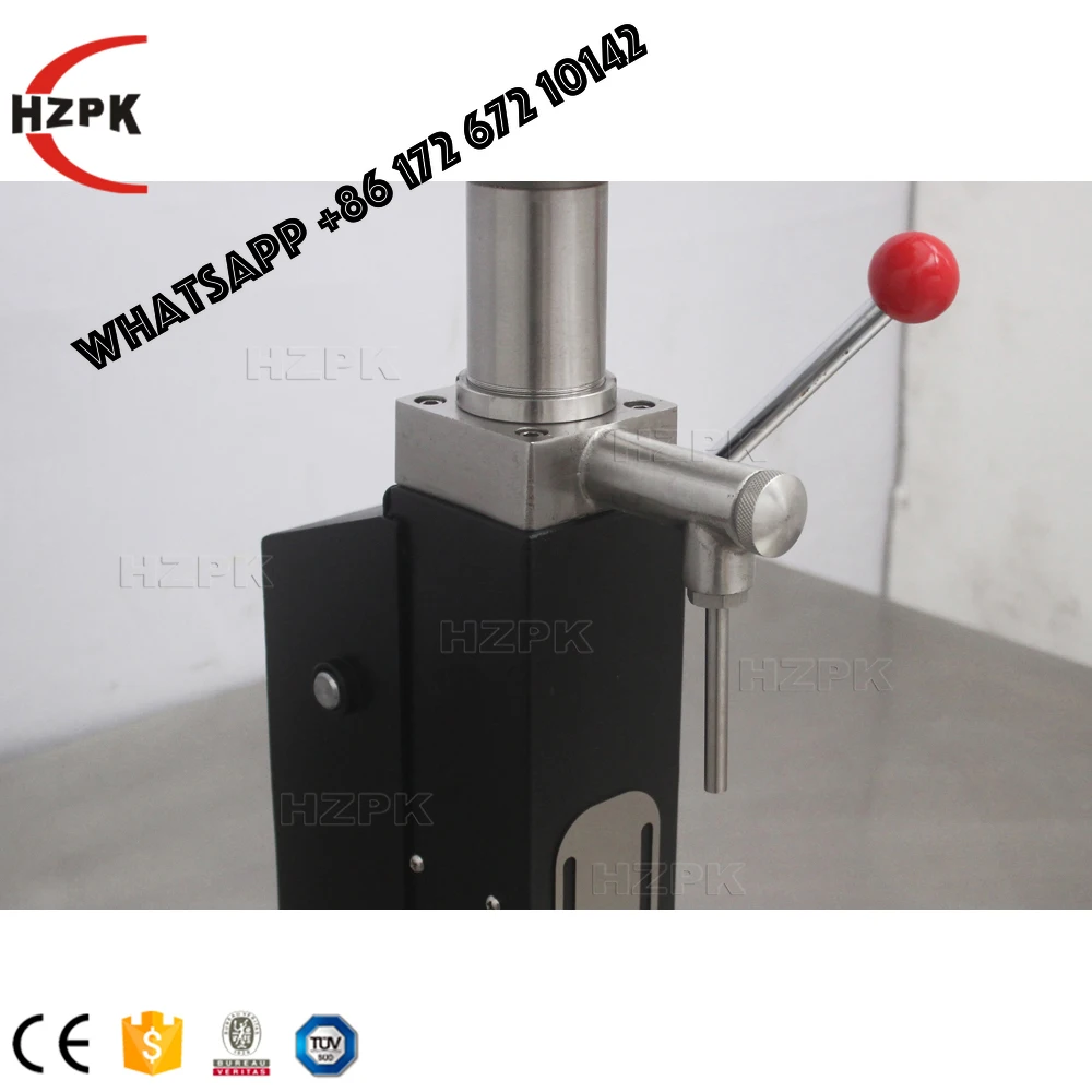Best sellerHZPK 10ml Paste Manual Honey Jars  Dishwashing Liquid Lip Gloss Filler Filling Machine A03