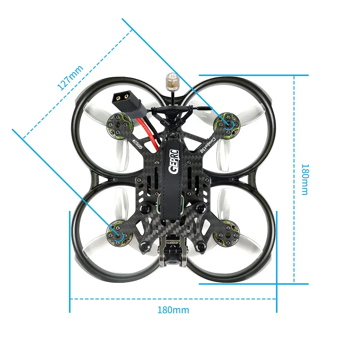 GEPRC Cinebot30 HD Runcam Link Wasp 4S/6S 3inch Cinewhoop Drone GEP-F722-45A AIO V2 ELRS 2.4G/TBS Nano RX COB Lamp with