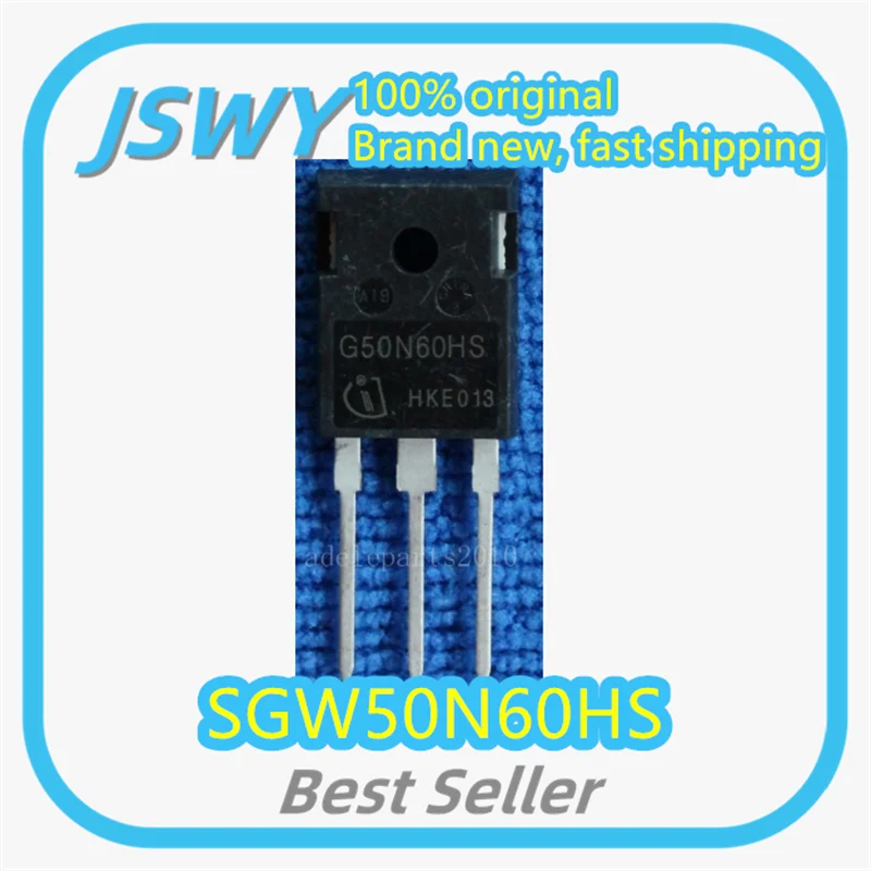 

(5/50 pieces) SGW50N60HS SGW50N60 Silkscreen G50N60HS TO-247 FET Original in stock Fast shipping
