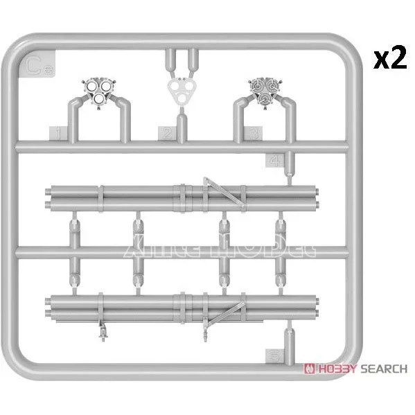 Kit modello assemblato in plastica MiniArt 49015 US Scatola di scarico carburante e bombe 1/48