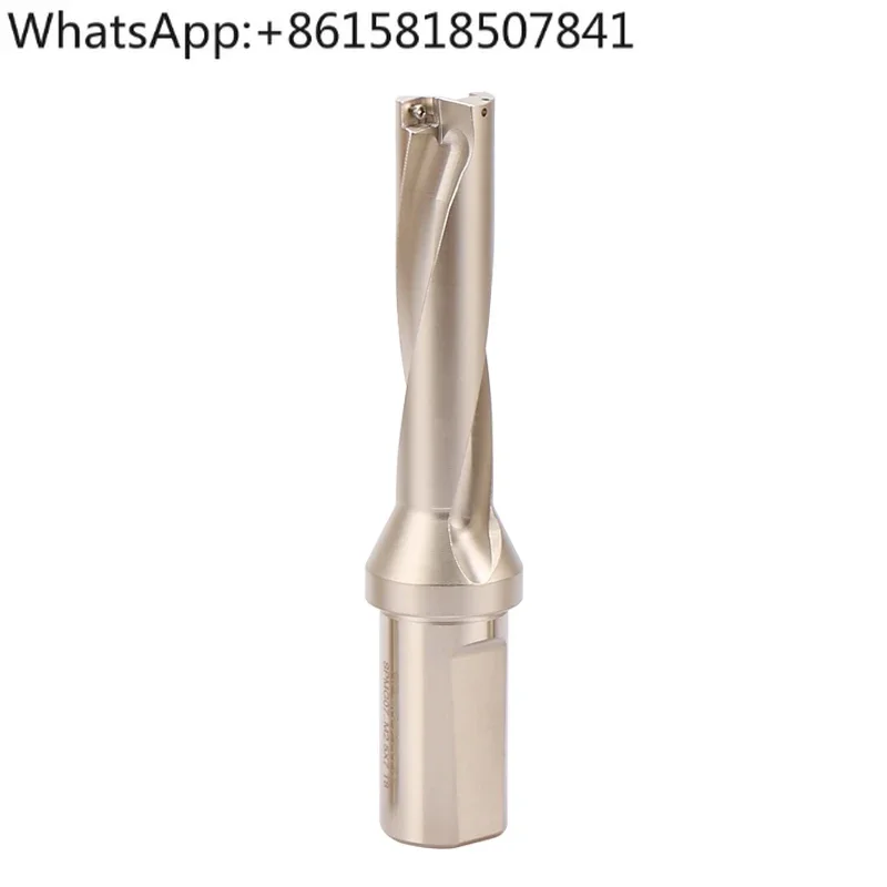 U drill blade WC type fast drill bit Taiwan violent drill, water jet drill 4 times 5 times CNC numerical control