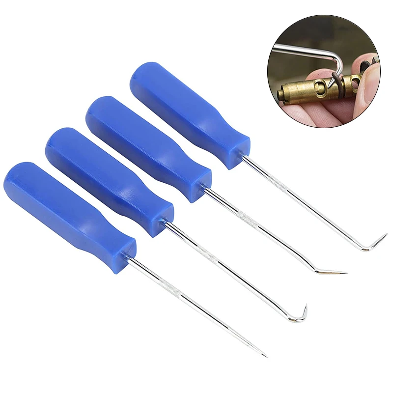 Oil Seal Starter Car Pick&Hook Tool 45/90 Degree O Ring Oil Seal Gasket Puller Remover Hand Tools For Retrieving Washers Parts