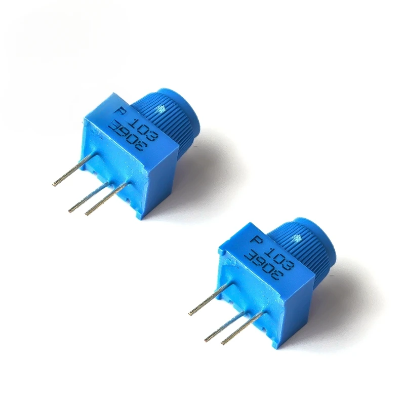 1PCS 3386P-1-103 Top Adjustment with Hat 10K Precision Adjustable Potentiometer Direct Plug Environmental Protection