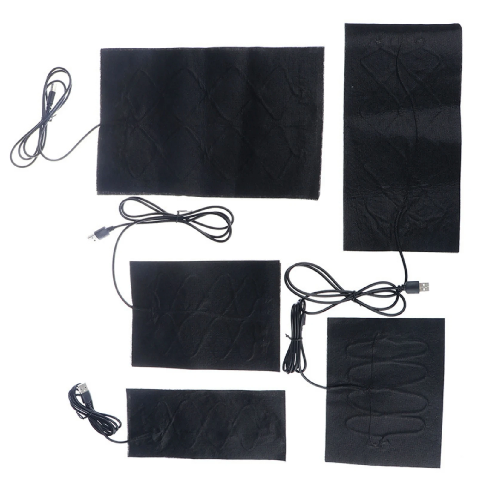Far-Infrared Heating Sheet Portable Carbon Fiber Heating Pad Heater Lightweight Safe for DIYers, Waist Belt, Knee Support