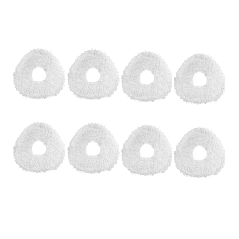 8 Pcs Mop Cloths Replacement Spare Parts For Narwal J1 J2 Robot Vacuum Cleaner Home Cleaning Accessories