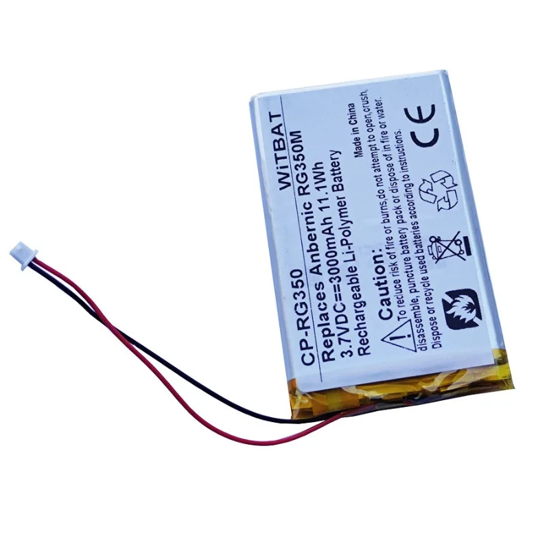 Batteria portatile da 3,7 V 5200 mAh per gioco Anbernic RG Cube AHB104180