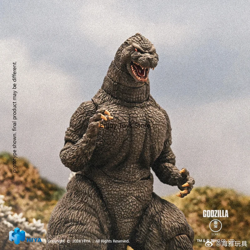 En stock Figurine d'action HIYA Série de base exquise Godzilla contre. Roi Ghidorah Godzilla Hokkaido Ver.