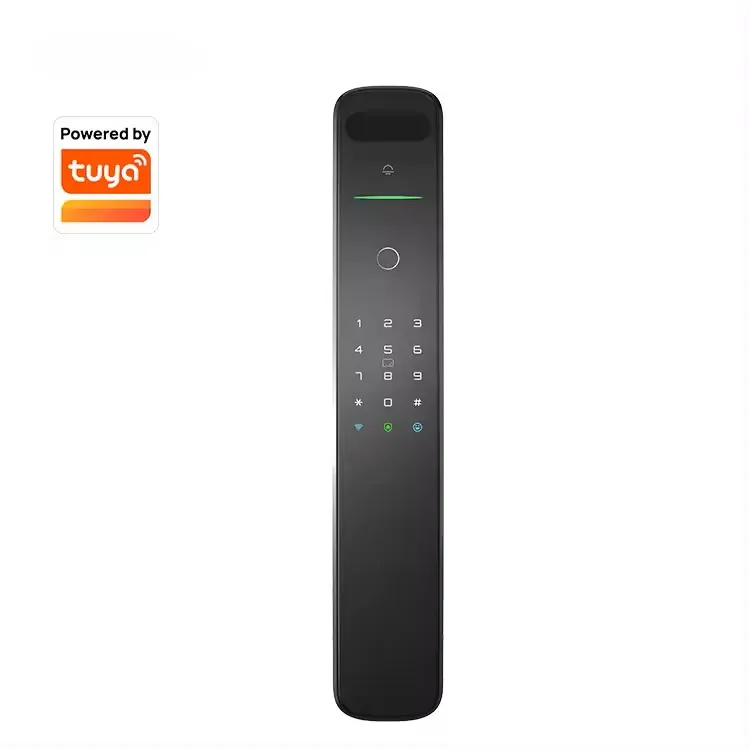 A9X Push Pull Automatic Tuya Smart Password Digital Fingerprint Door Lock Face Recognition Door Lock