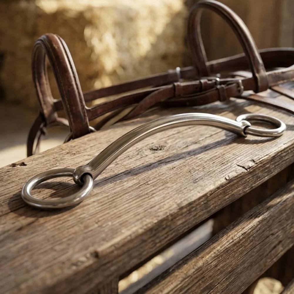 Comfortable Gentle On Horse S Mouth Horse Bit Equestrian Supplies Mouth Snaffle Bit Cm Multi Section Rust Free