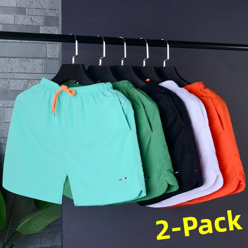 

Qui Dry Sport orts Men Summer Thin Casual Loose Tee-quarter Length Pure Color Trendy Youth Active Sle Straight Leg Pants