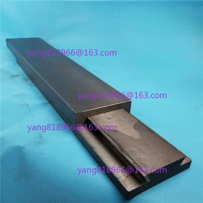 Professional Cast-iron Rodless Slider Dovetail Slot Slide Guide Rail Slot Slide Table Flat Machine Tool Slide L Cast Iron Rail