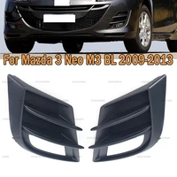 Rejillas PMFC para parachoques delantero, luz antiniebla, cubierta de lámpara antiniebla para Mazda 3 2009 2010 2011 2012 2013 M3 BL BK, BCD2-50-C21 de luz antiniebla