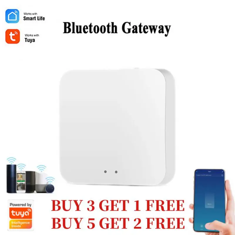 

Smart Wireless Gateway Mesh Gateway bluetooth-compatible Gateway System Smart Life APP Remote Control