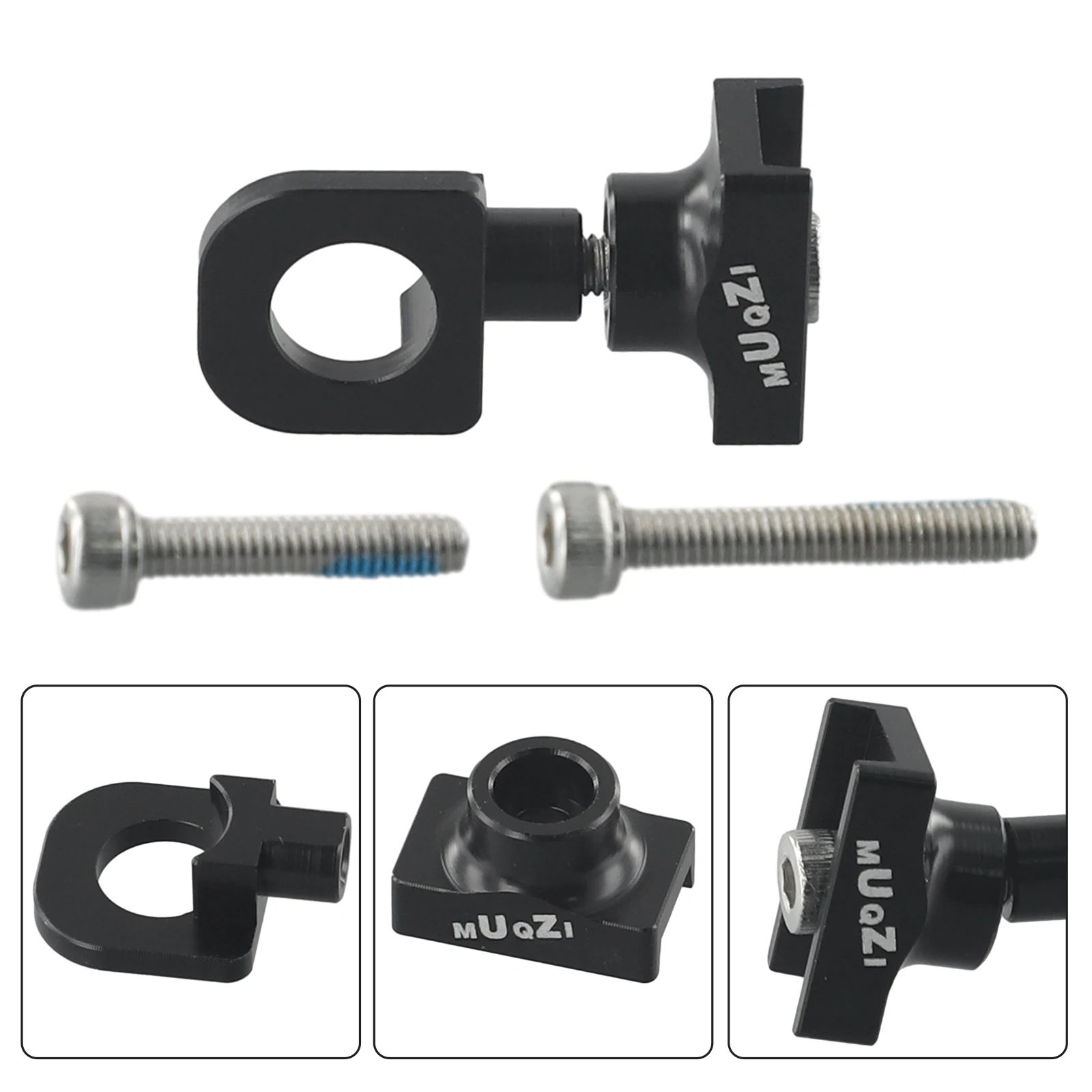 Chain Adjuster for Folding Bikes Made of Aluminum Alloy CNC Tech Single Speed Sleek Anodized Coloring Lightweight